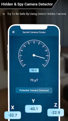 Hidden & Spy Camera Detector android App screenshot 1